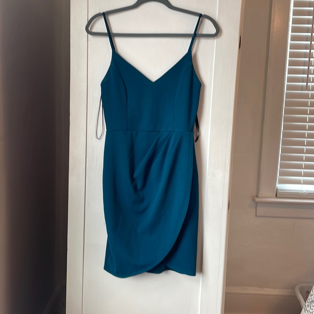 Teal Dress